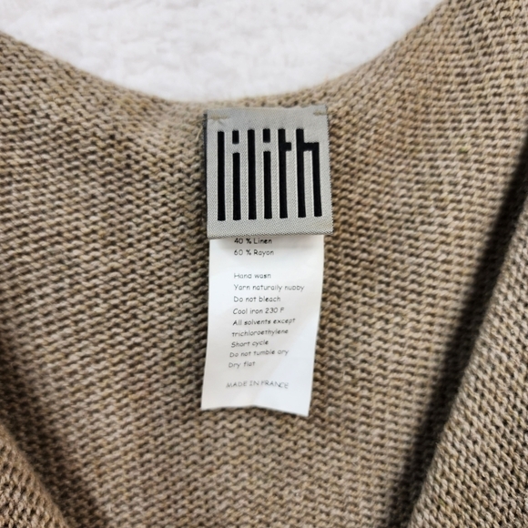 Lilith Women's Vintage Knit Button Down Top - XL - Picture 3 of 6